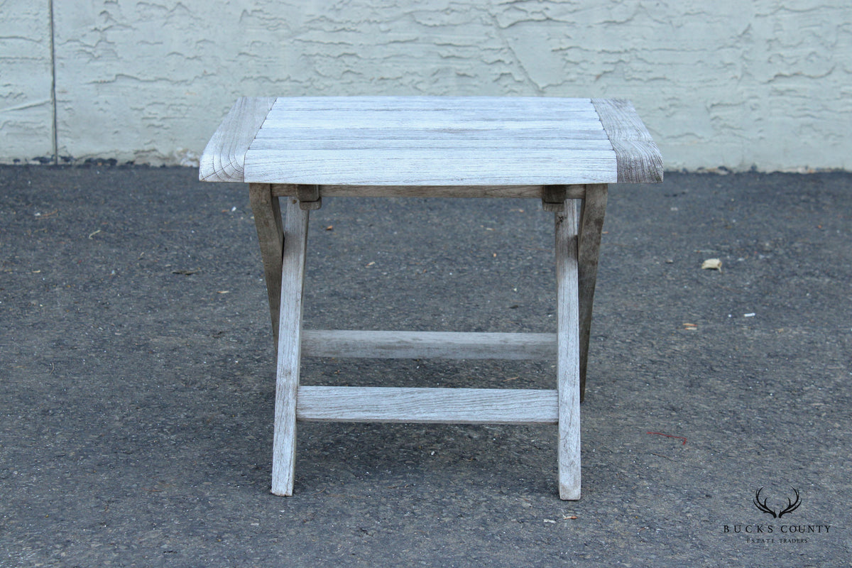 Kingsley-Bate Outdoor Patio 'St. Tropez' Teak Side Table