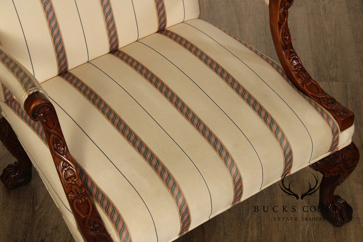 Henredon Historic Natchez Collection Mahogany Armchair