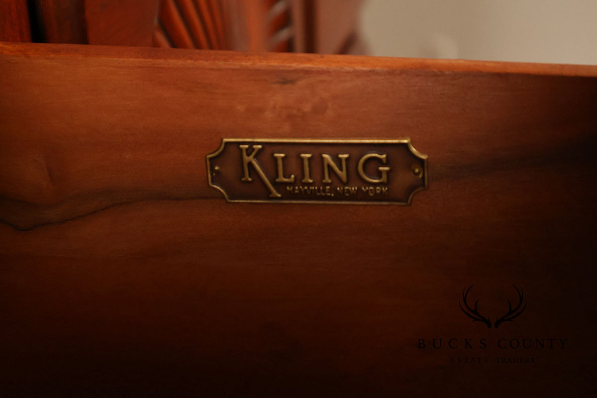 Kling Furniture Co. Traditional Cherry Highboy Chest Of Drawers