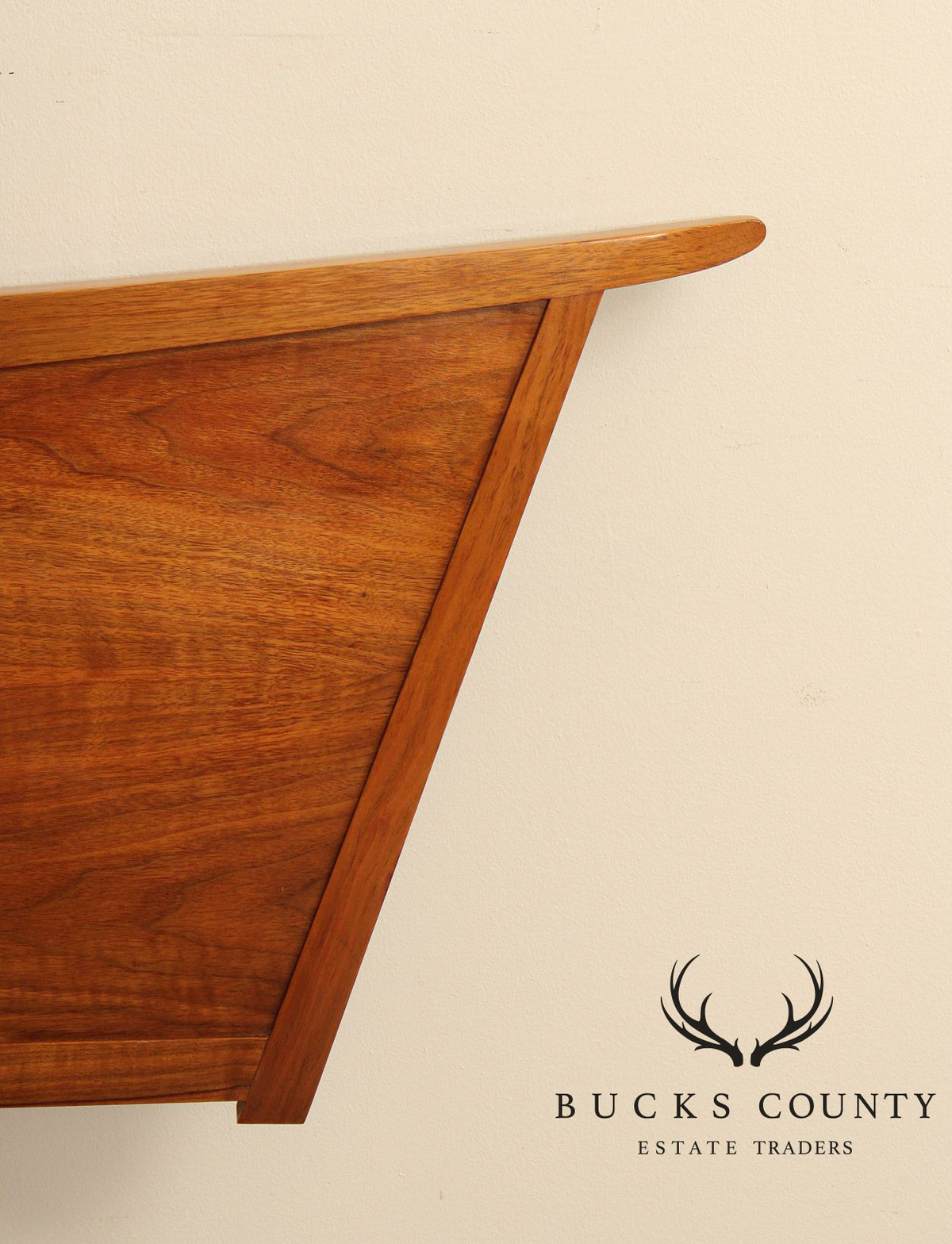 George Nakashima For Widdicomb 'Origins' King Size Walnut Headboard