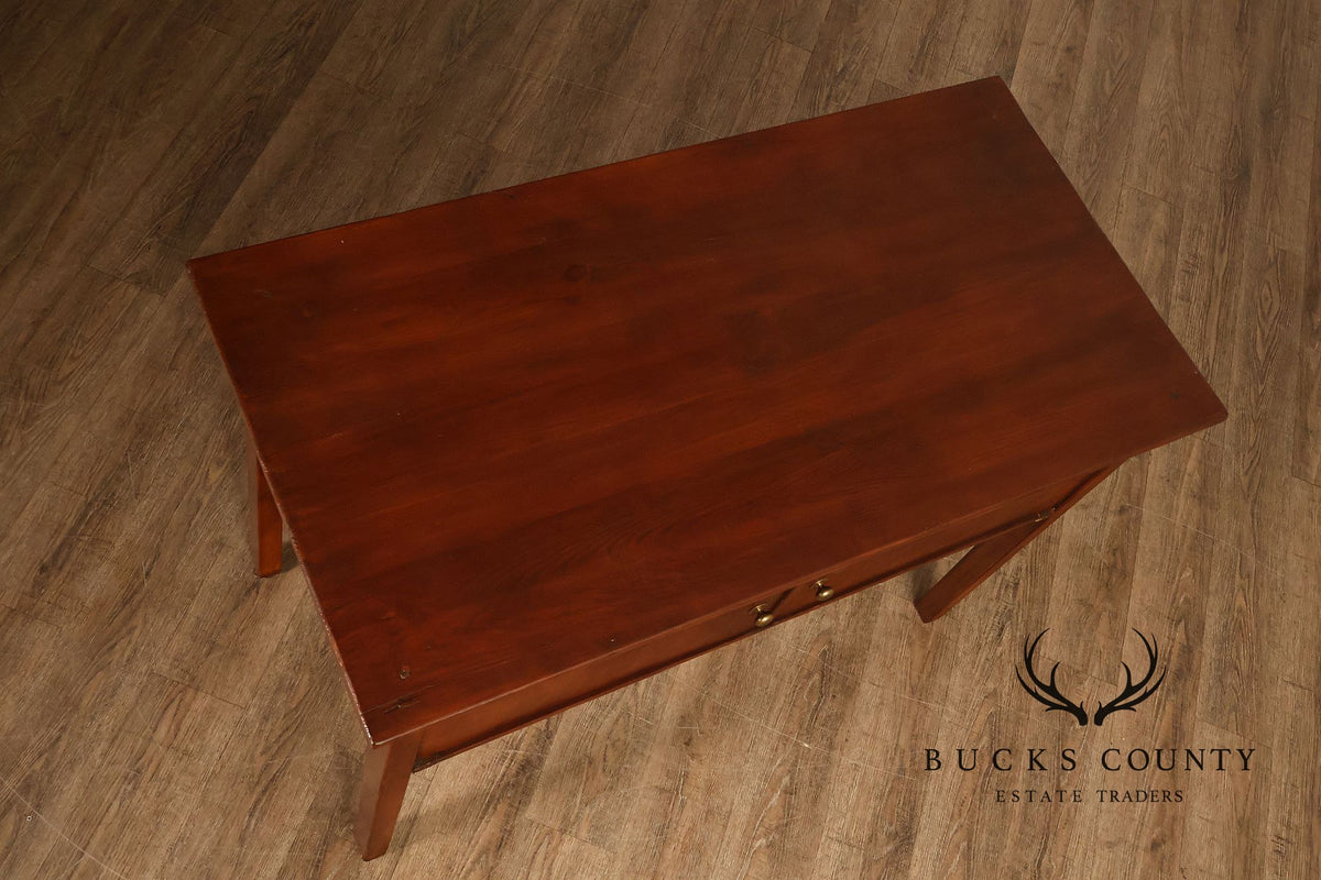 Antique American Bench Made Server Table