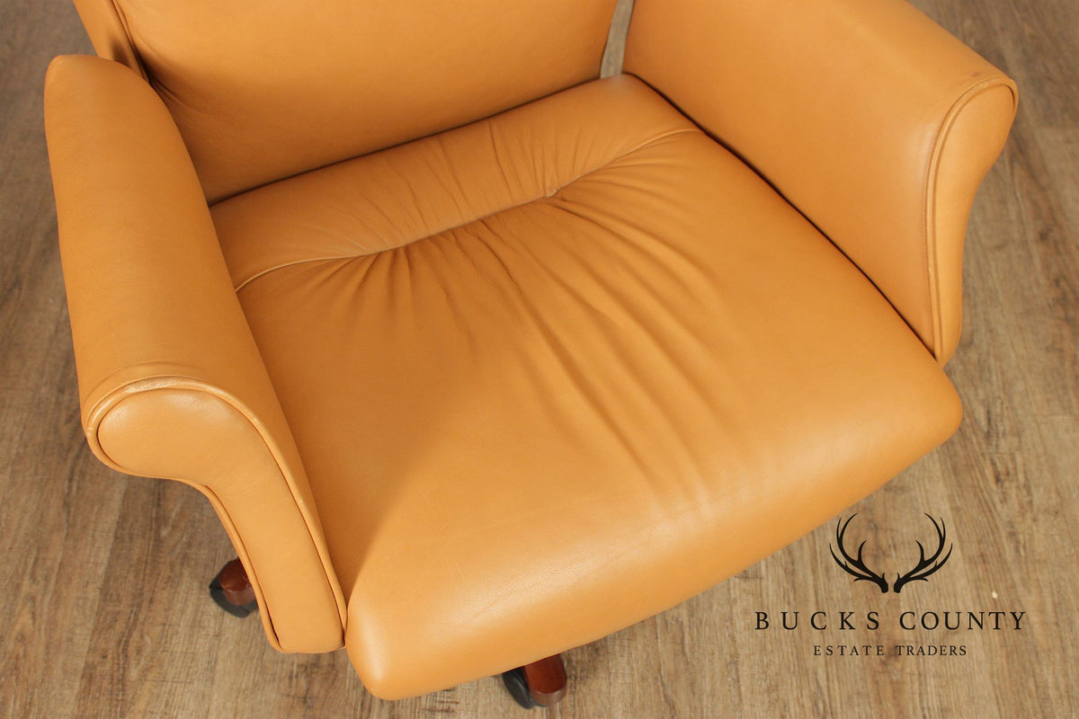 Leathercraft Tufted Leather Executive Office Armchair
