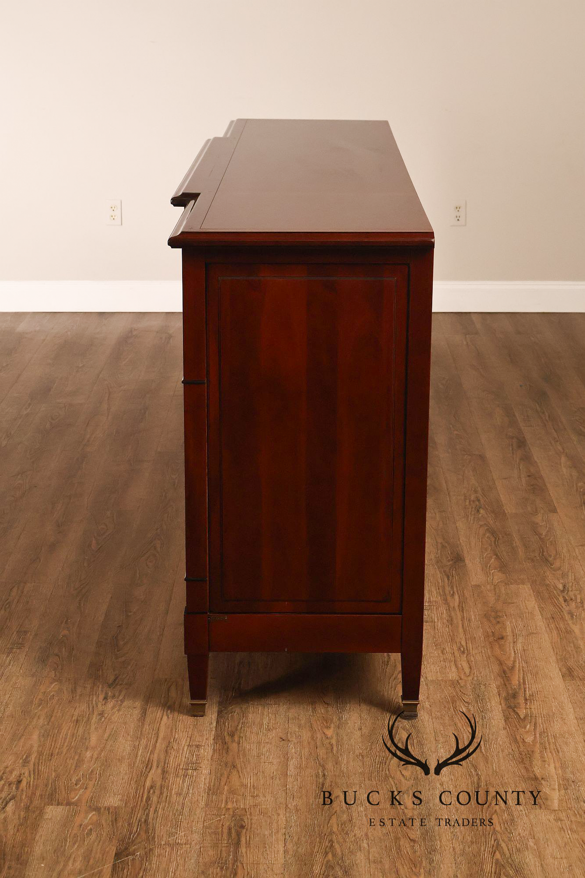French Directoire Style Cherry Four-Door Sideboard