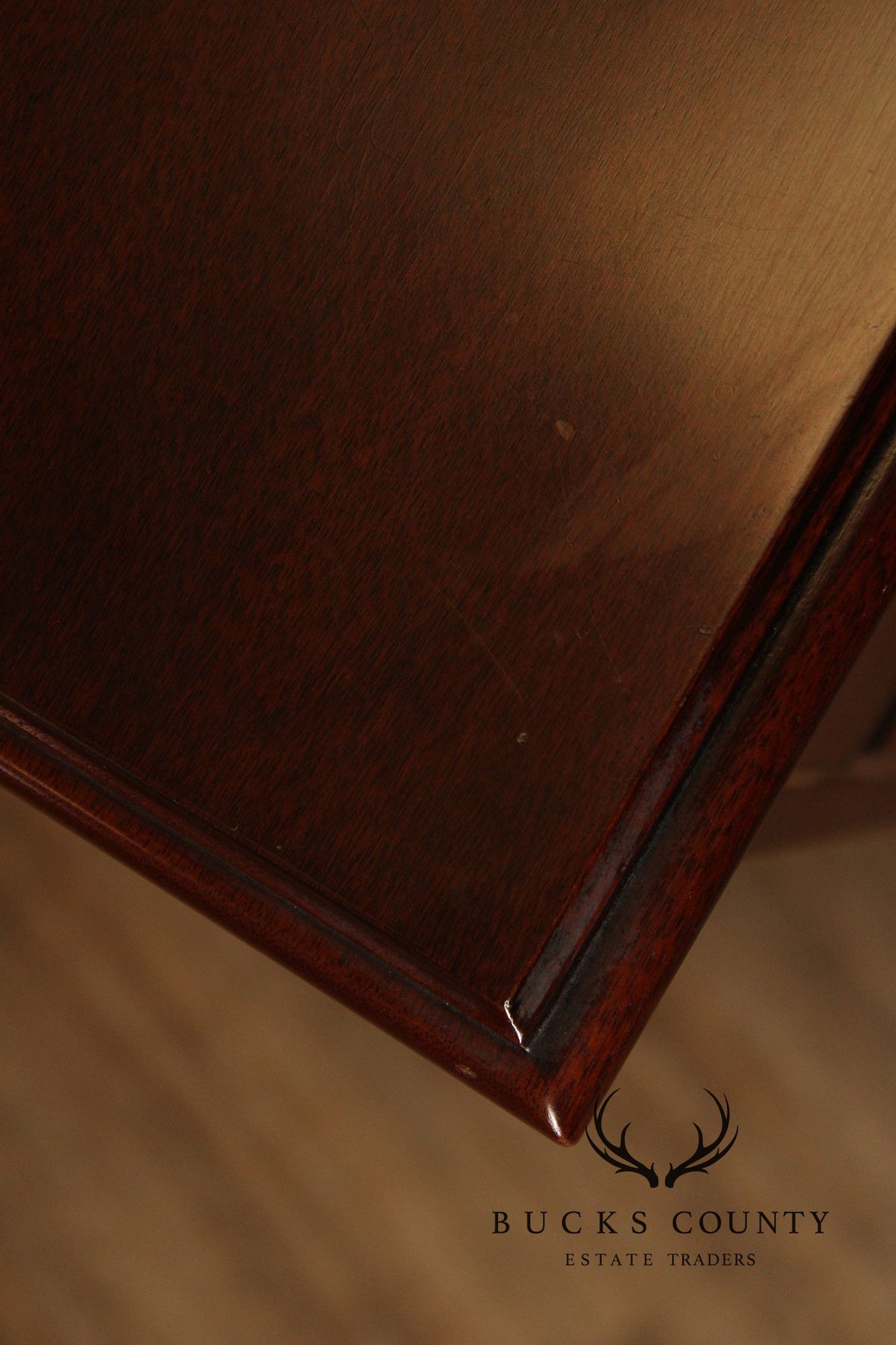 Henkel Harris Georgian Style Mahogany Ten Drawer Dresser