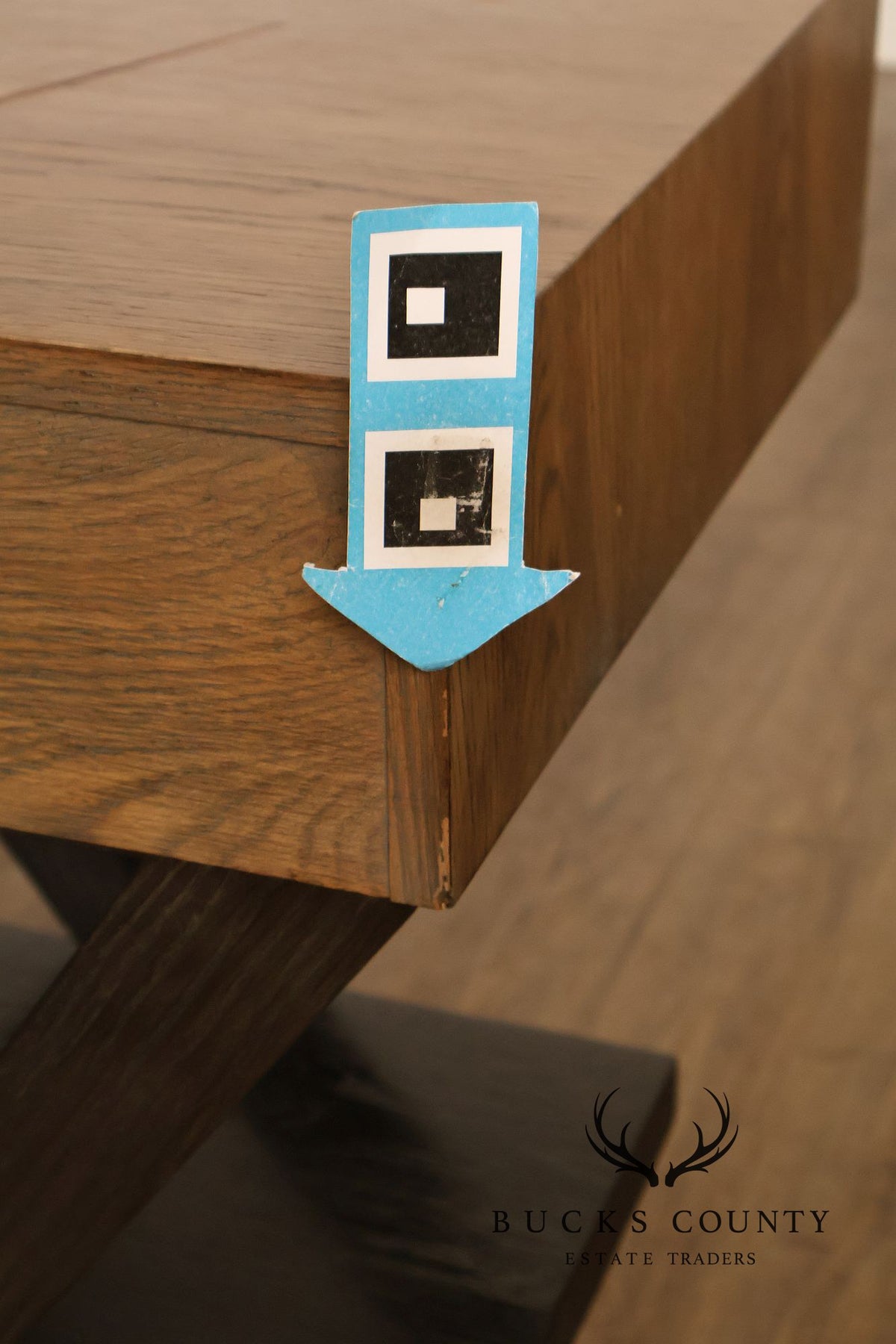 Hickory White Modern Console Table