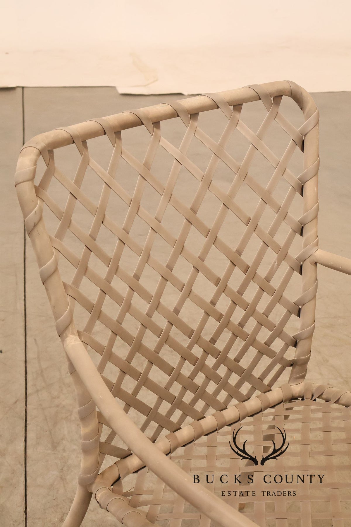 Brown Jordan Mid Century Modern Pair of 'Tamiami' Outdoor Armchairs