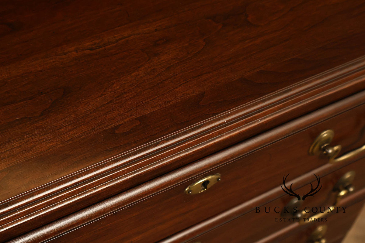 Ethan Allen 'Georgian Court' Cherry Silver Chest