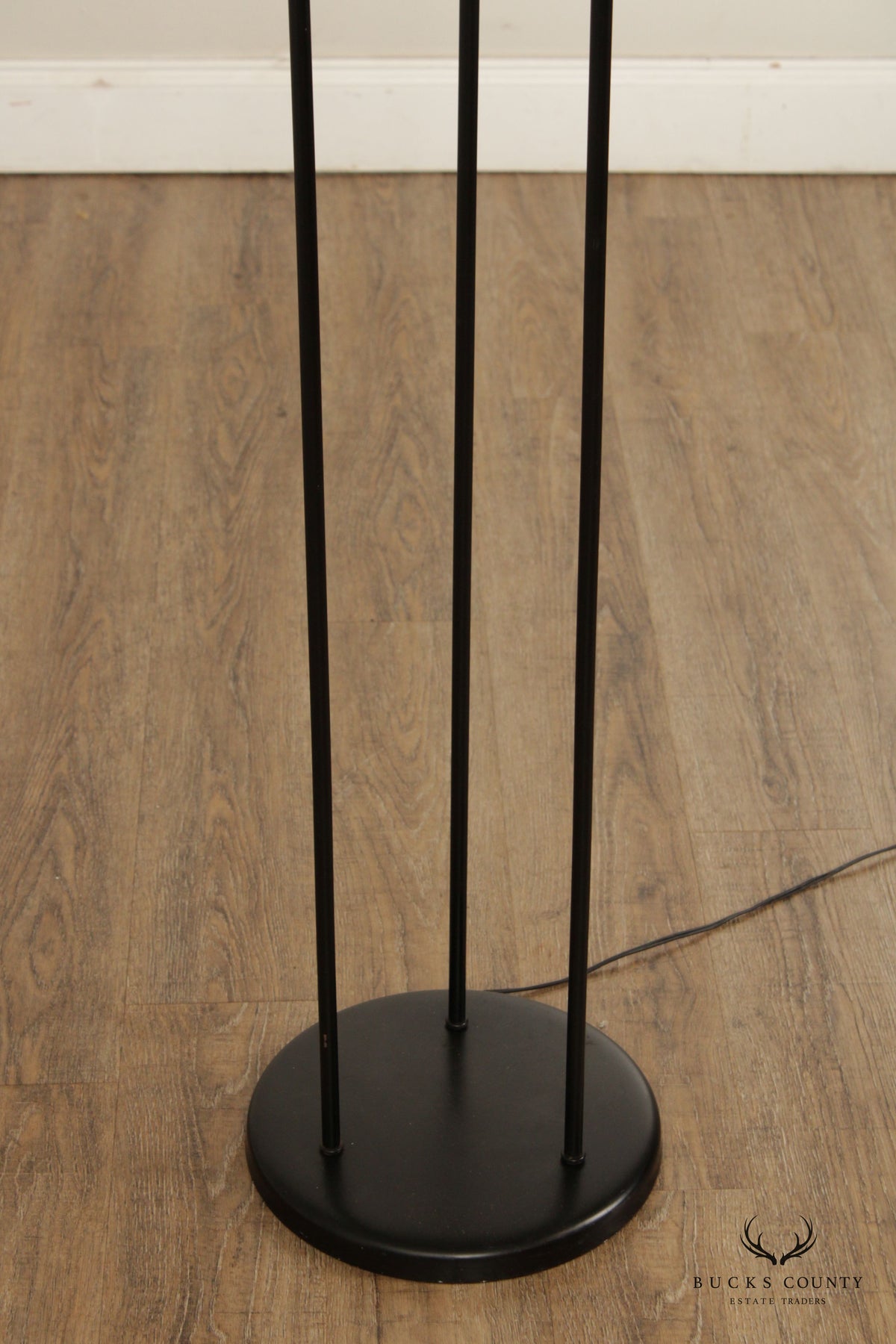Mid Century Modern Chrome Ball Floor Lamp