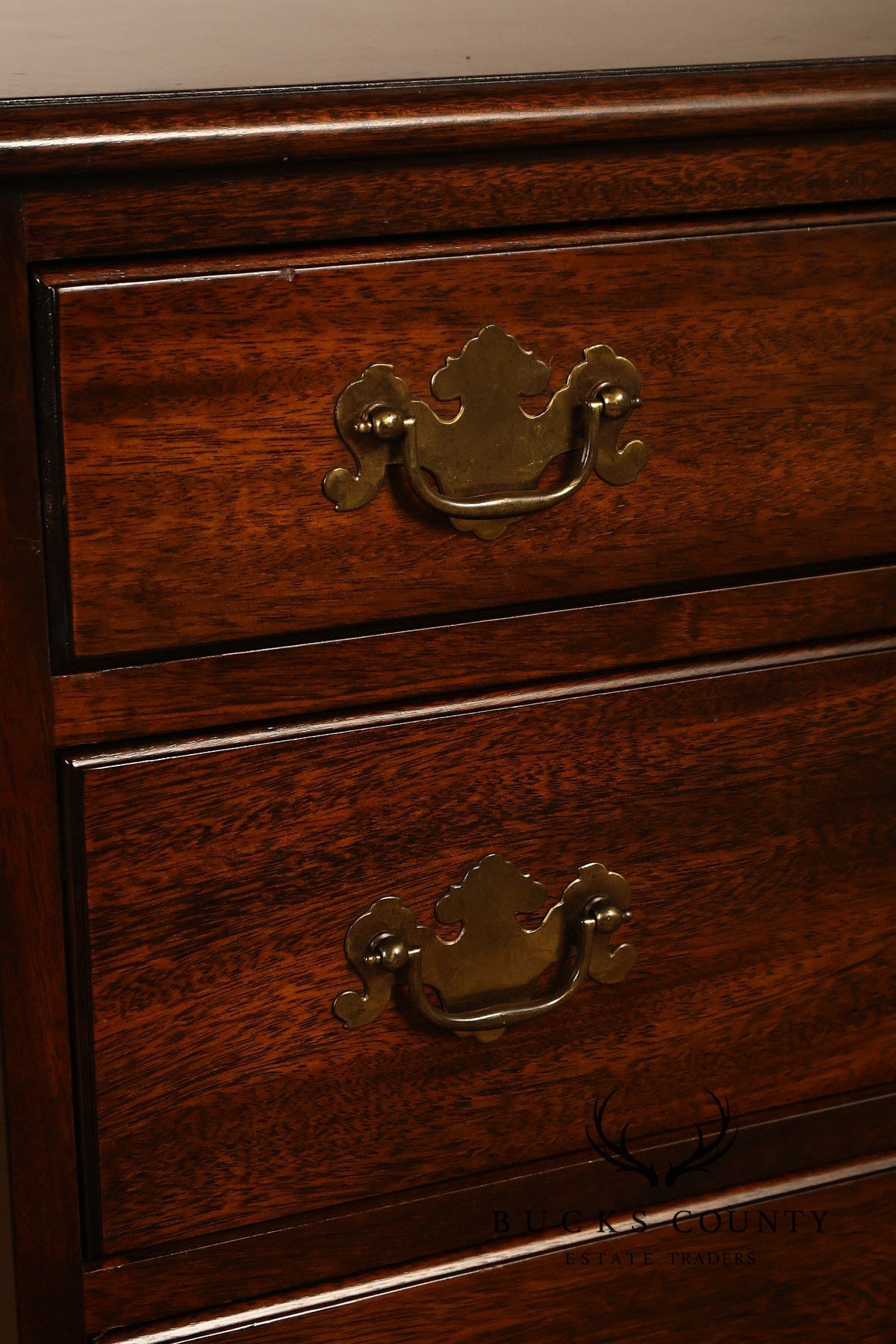 Chippendale Style Mahogany Bedside Chest