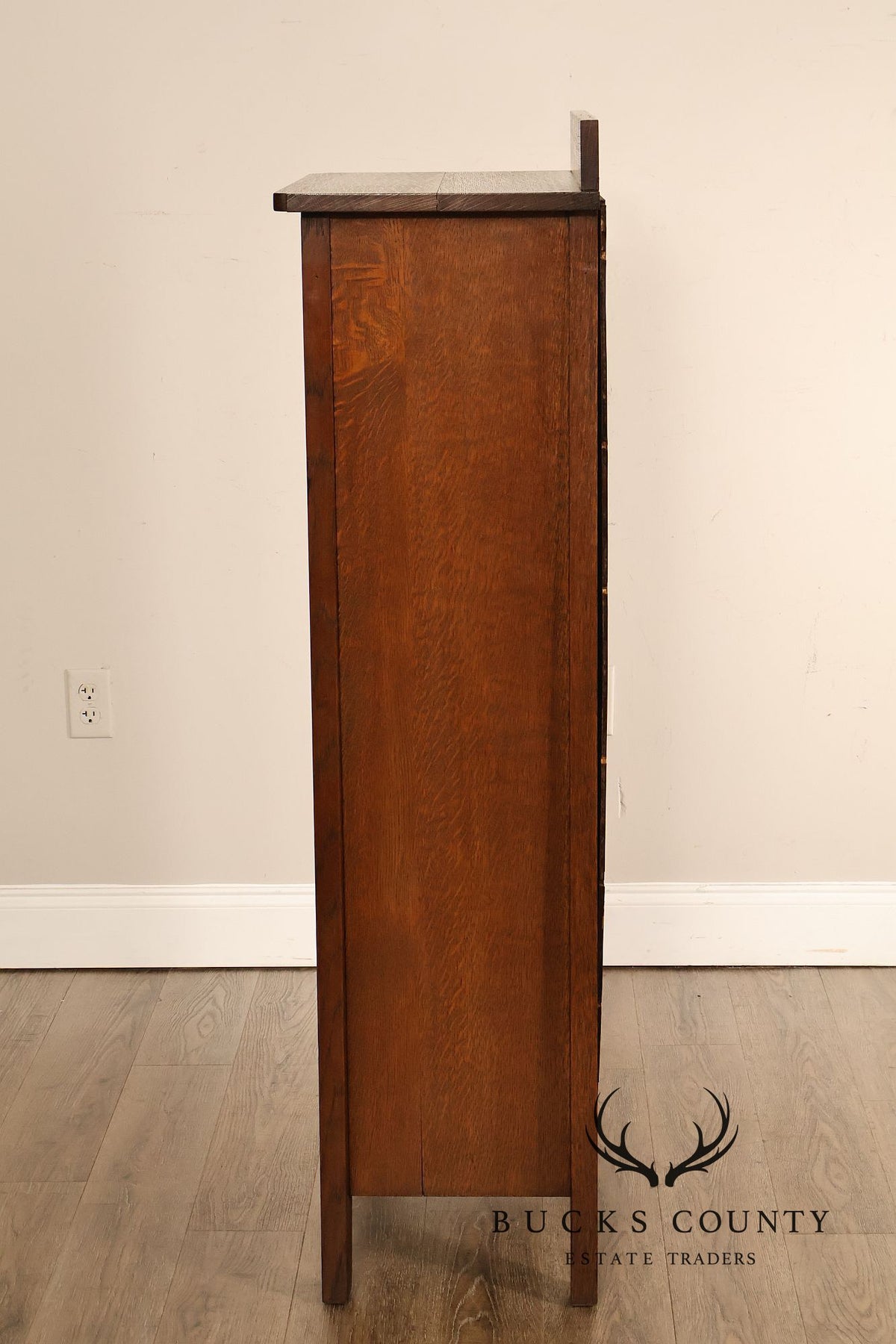 Charles Limbert Model 357 Antique Arts And Crafts Oak Bookcase