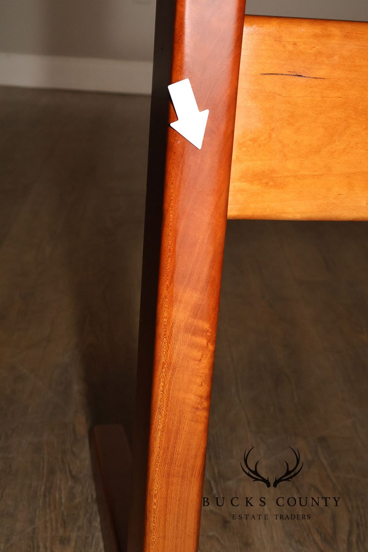 Mid Century Modern Oval Wood Dining Table With Trestle Base