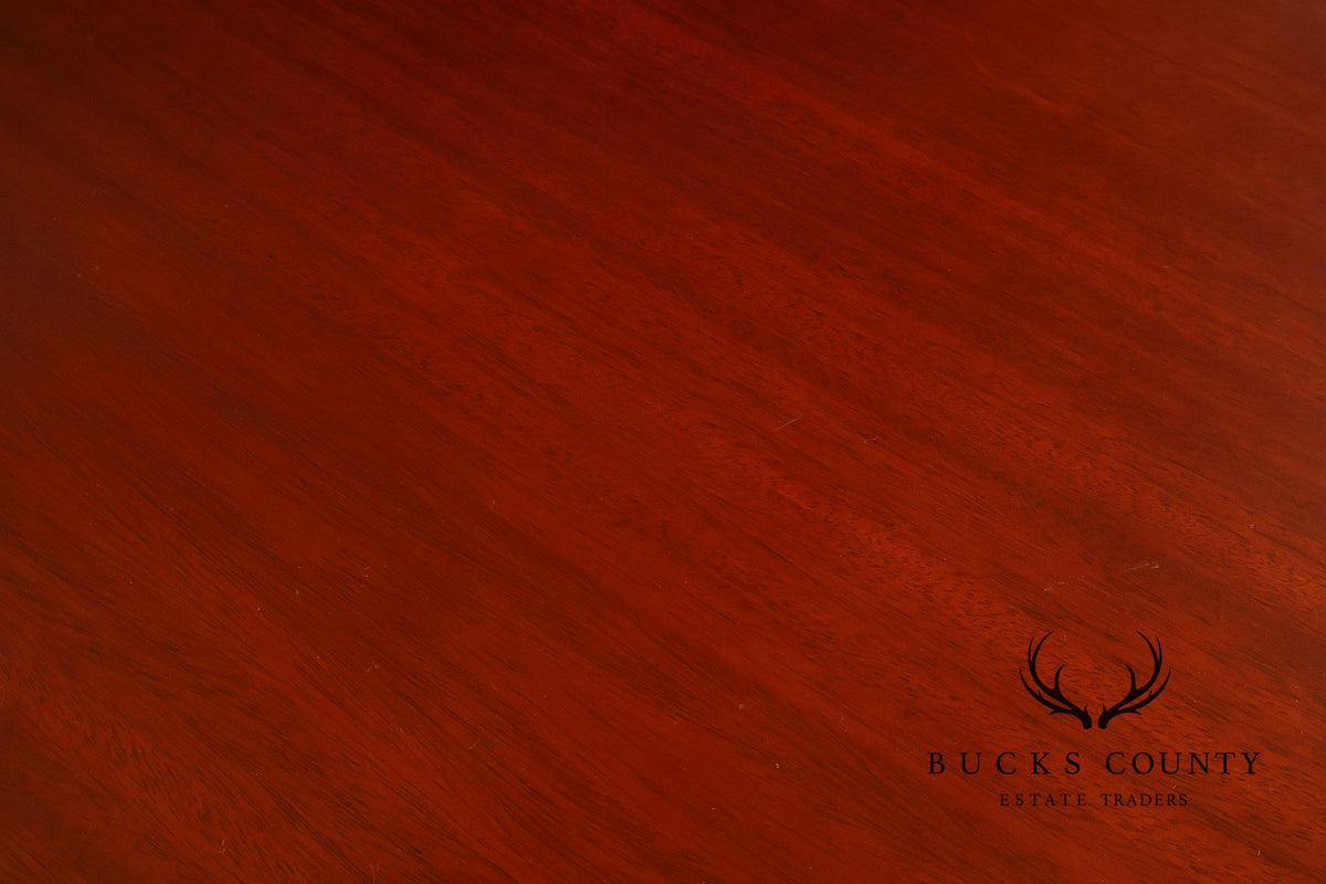 Kindel 'Winterthur' Double Pedestal Mahogany Dining Table