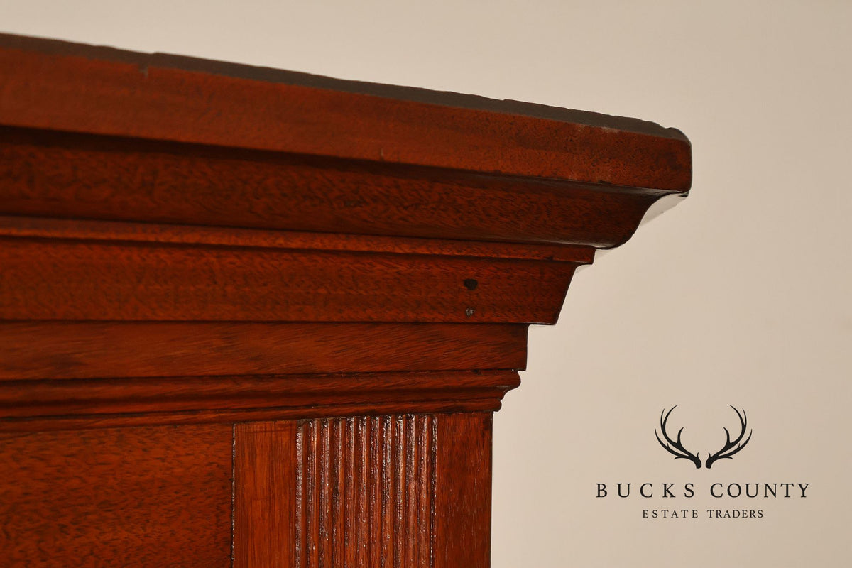 Antique American Walnut Corner Cabinet