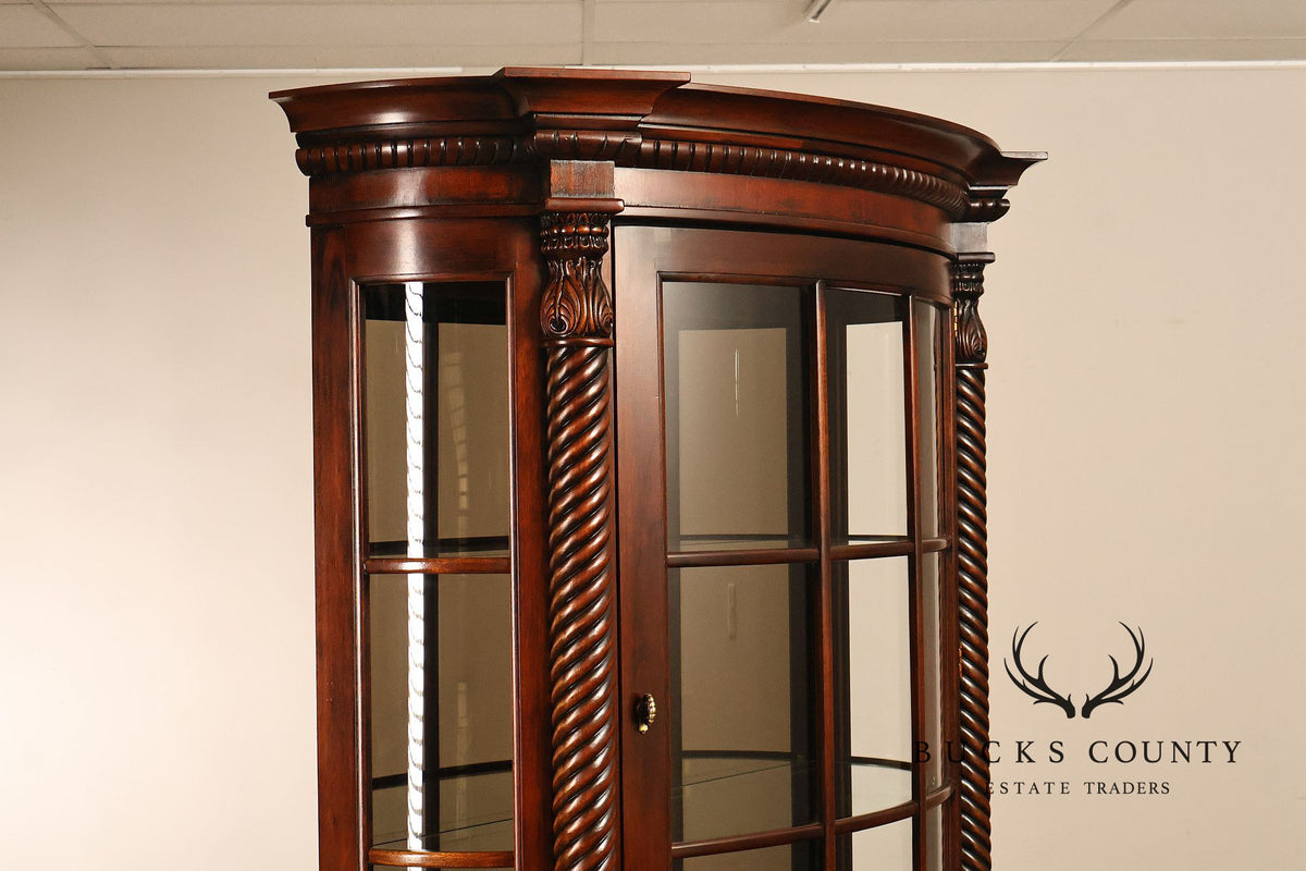Henredon Regency Style Mahogany China Cabinet