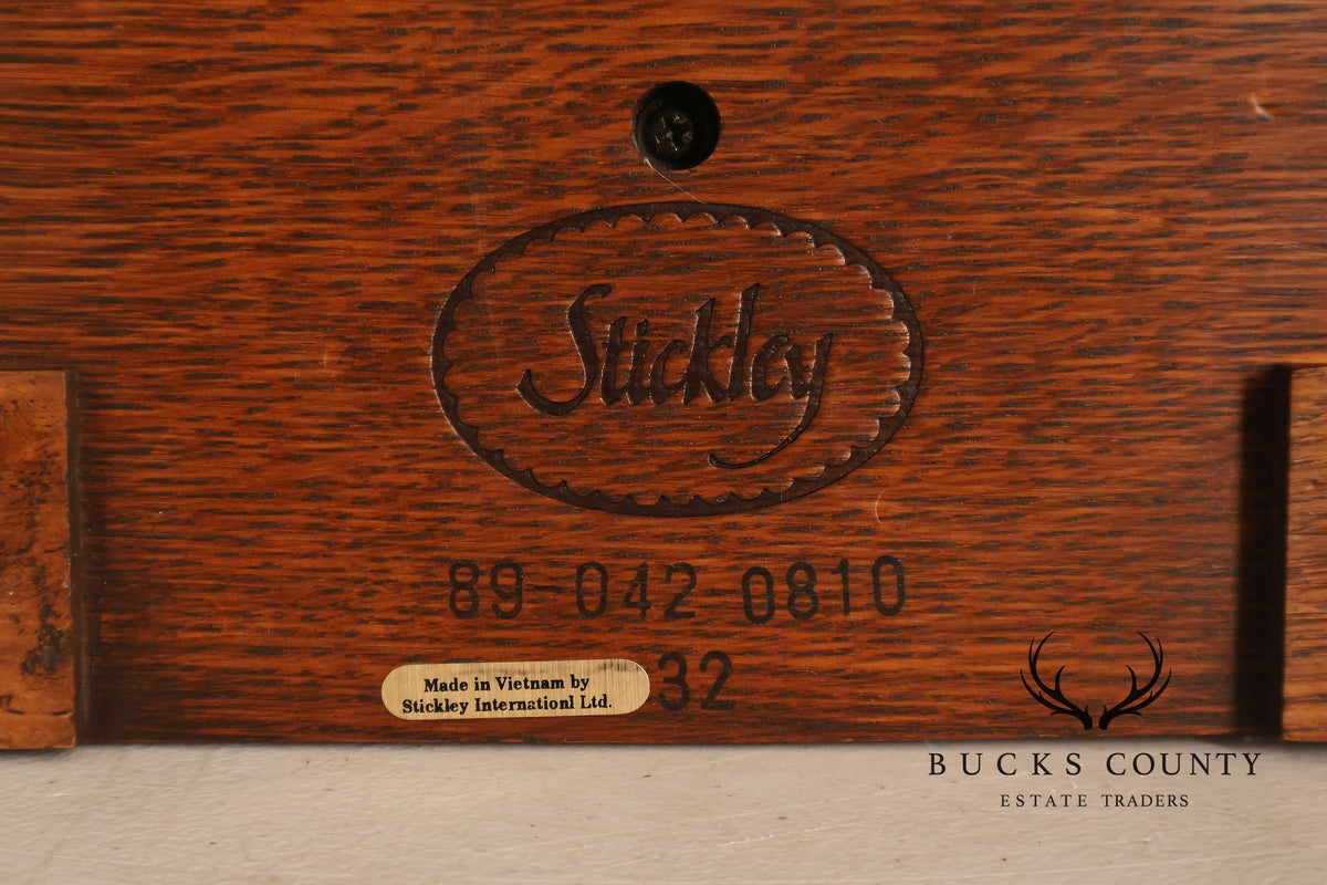 Stickley Mission Collection Oak Ellis Table Lamp