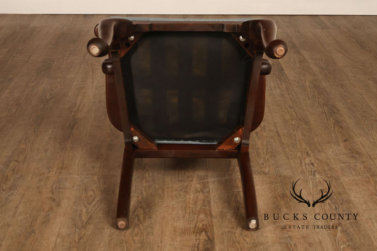 Ethan Allen Georgian Court Queen Anne Style Cherry Dining Armchair