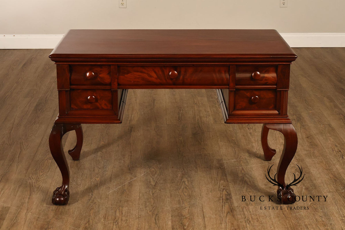 Antique John Wanamaker Mahogany Writing Desk