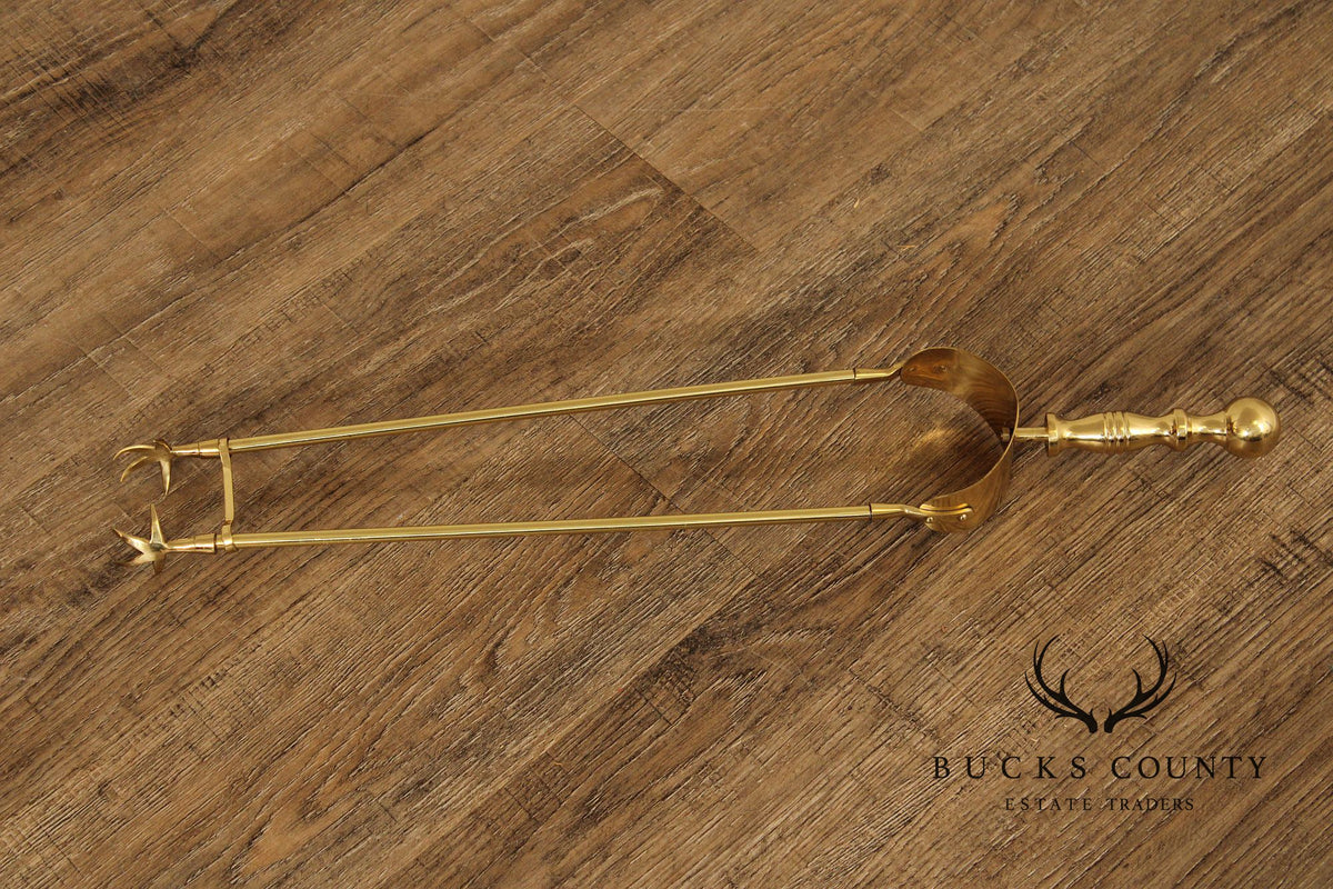 Traditional Brass Fireplace Tools