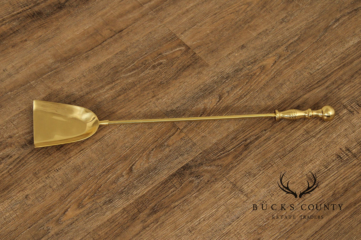 Traditional Brass Fireplace Tools
