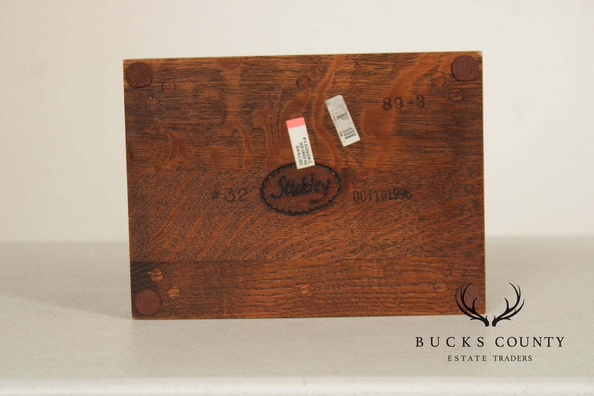 Stickley Mission Collection Oak Desk Box