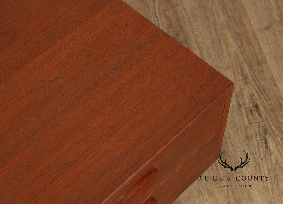 Kai Kristiansen Danish Modern Teak Low Chest