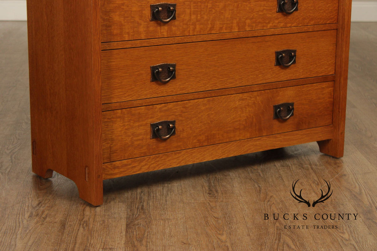 Stickley Mission Collection Oak Fall Front Desk