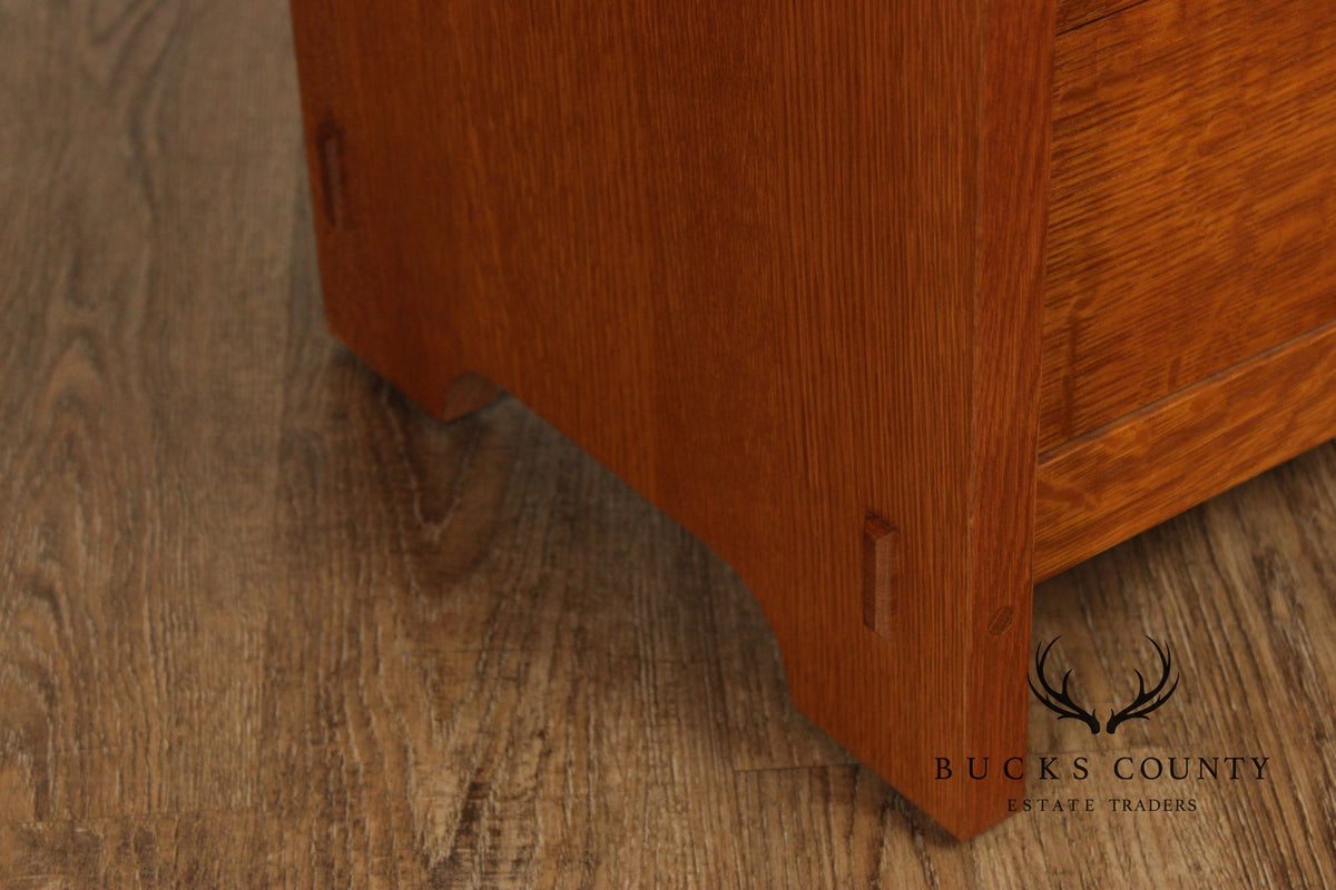 Stickley Mission Collection Oak Fall Front Desk