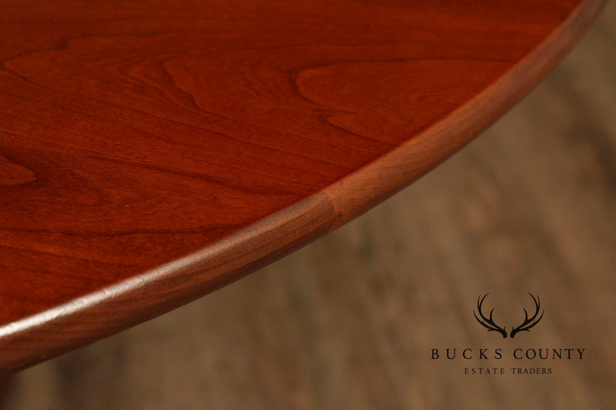 Stickley Traditional Cherry Round Top Breakfast Table