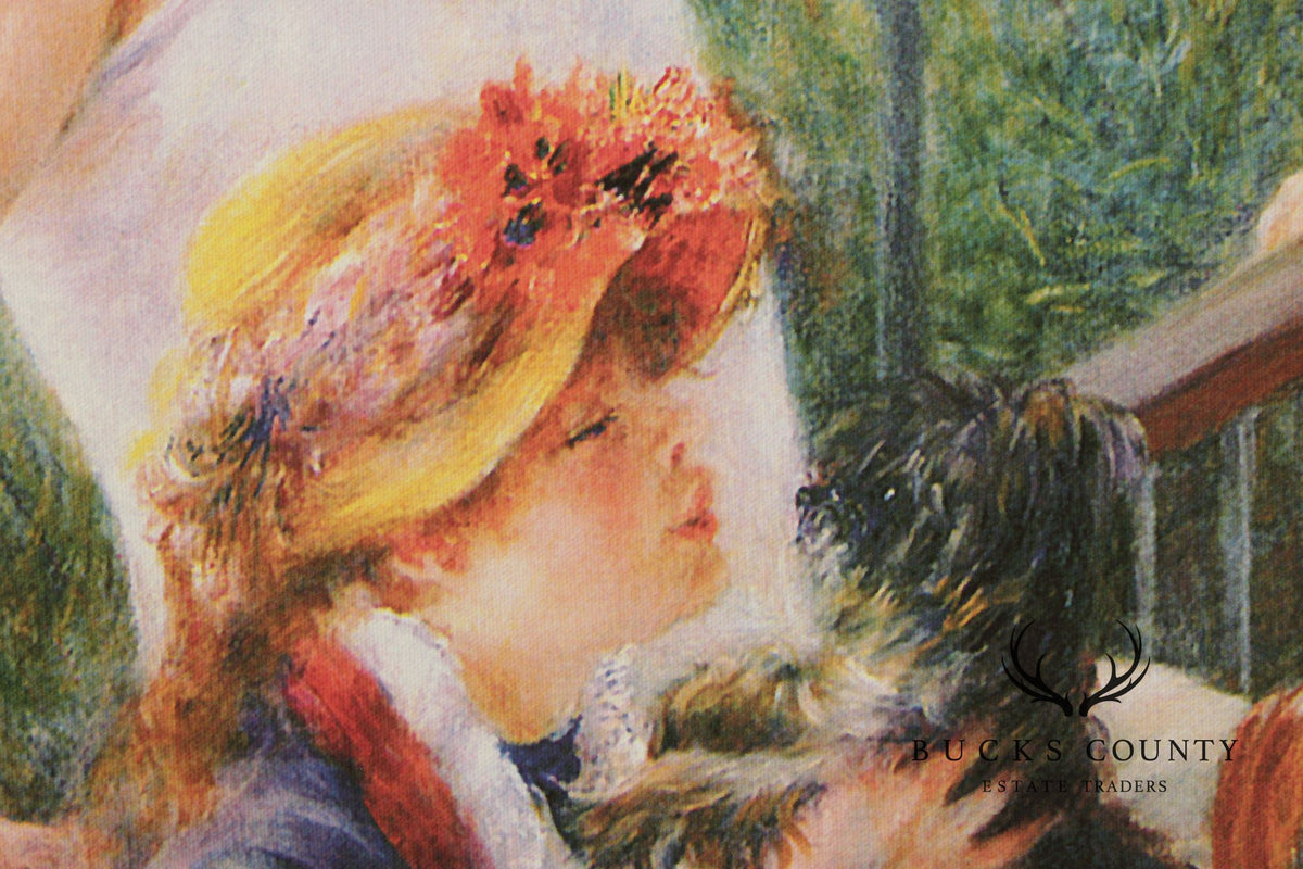 Pierre-Auguste Renoir Impressionist Print, 'Luncheon of the Boating Party'