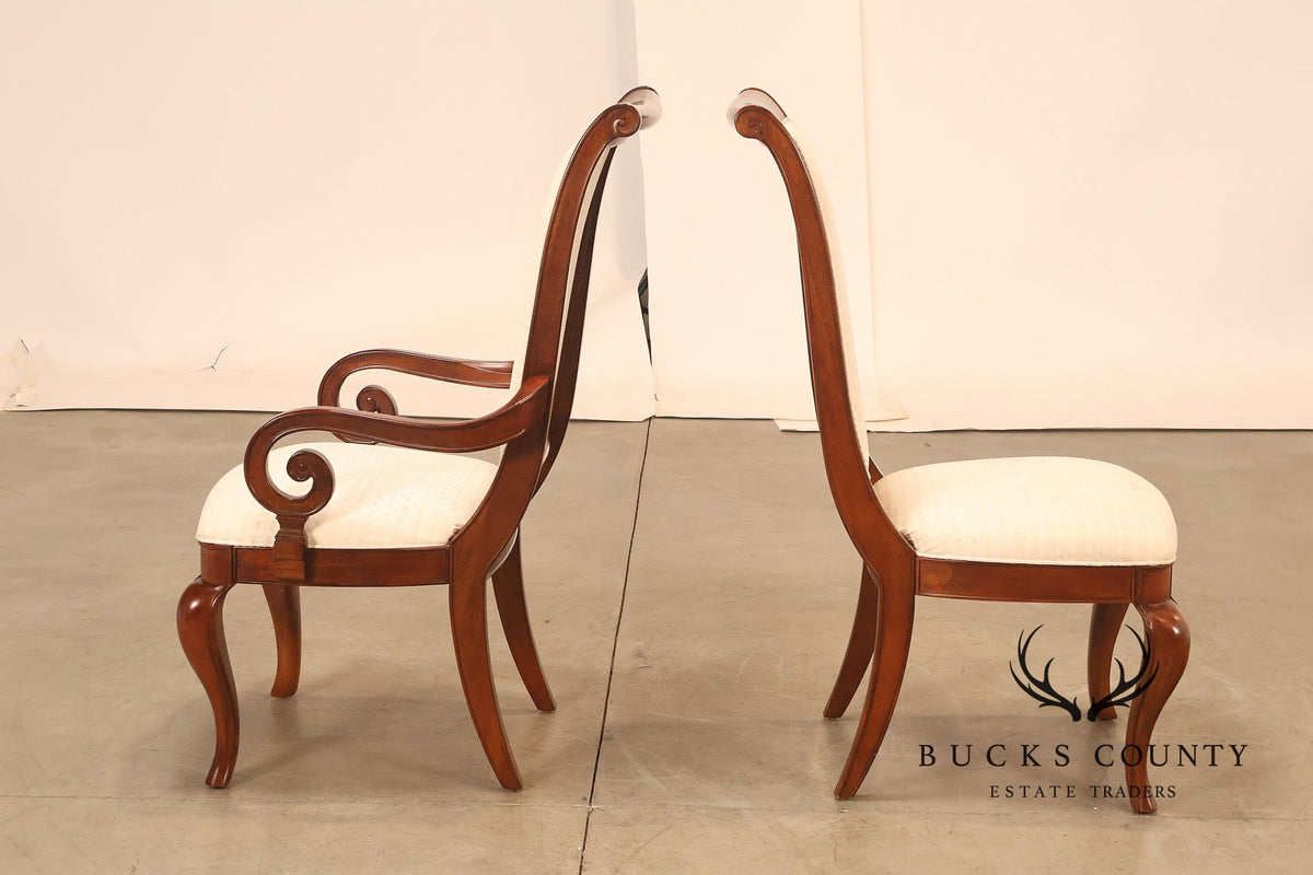 Pennsylvania House Set Of Eight French Style Dining Chairs