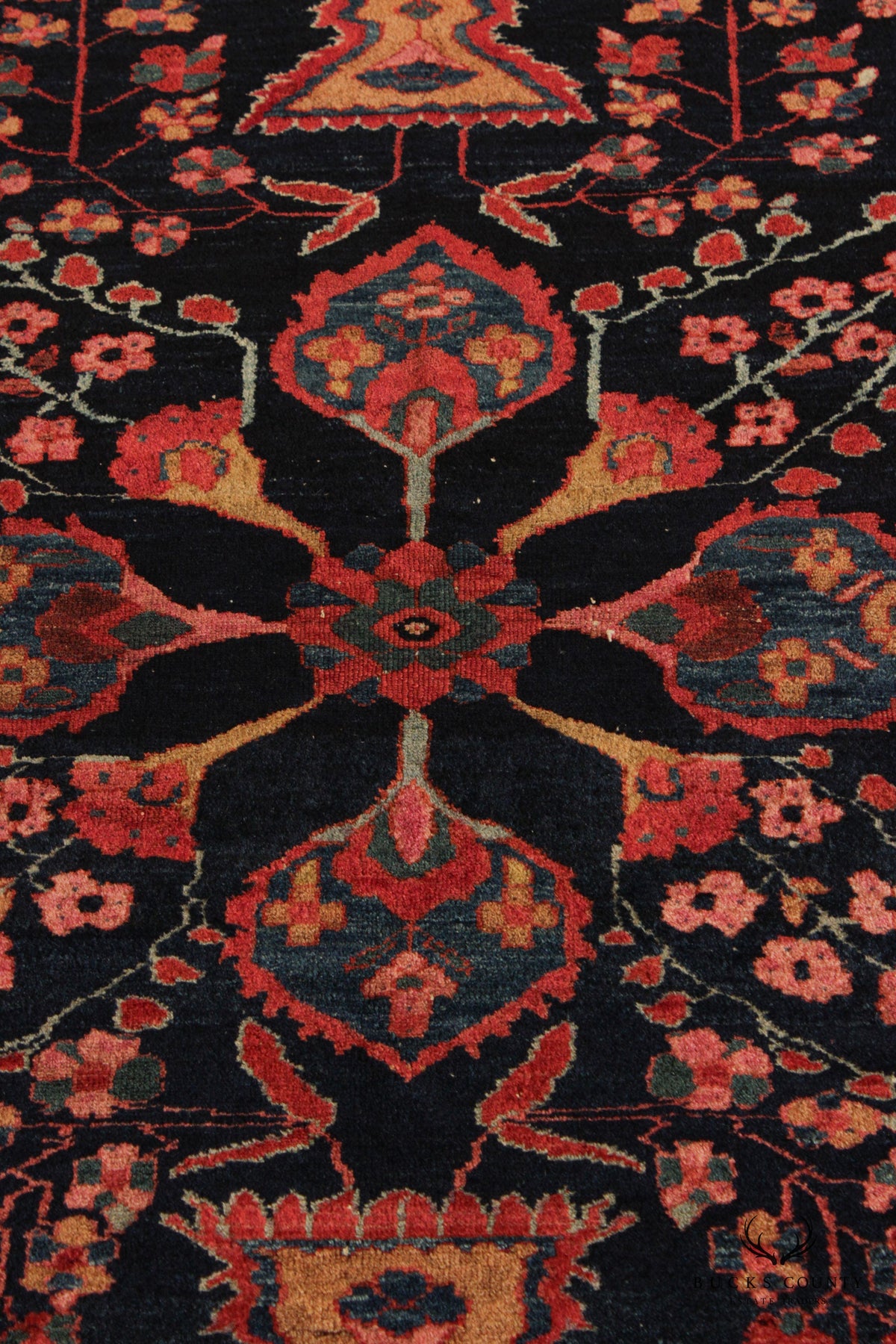 Persian Style Tribal Hamadan Area Rug, 4.5' x 3.5'