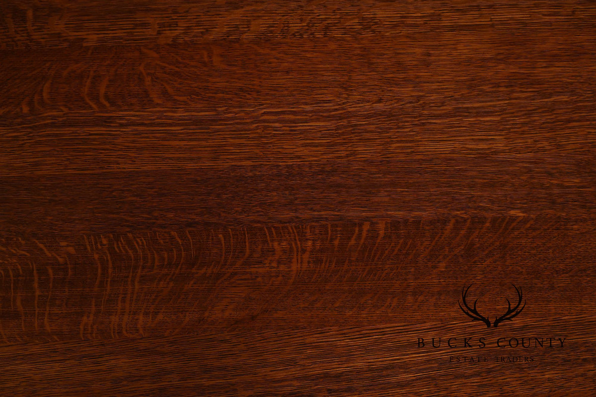 Stickley Mission Collection Oak Spindle Coffee Table