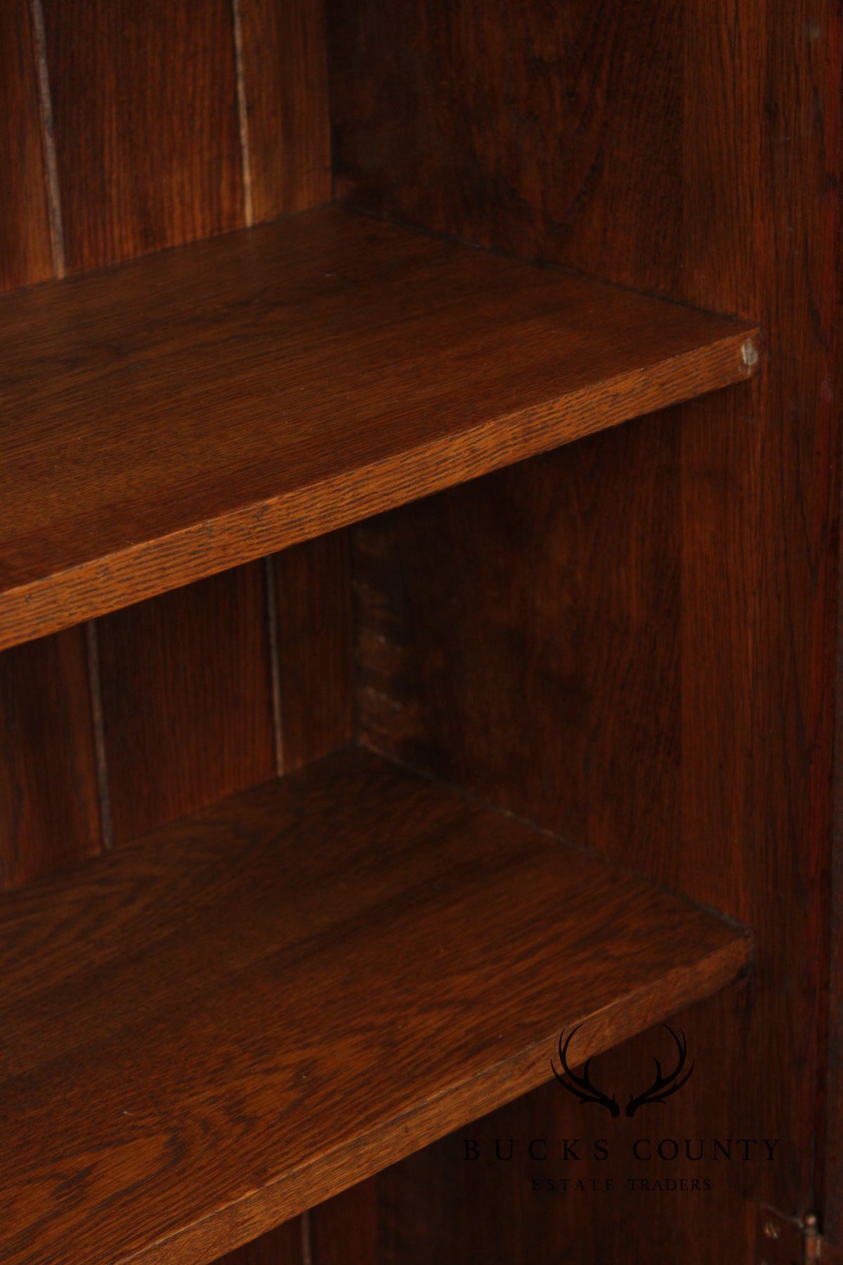 L. & J.G. Stickley Antique Mission Oak Two-Door Bookcase