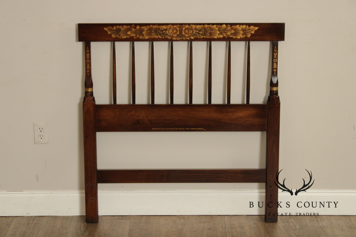 Hitchcock Early American Style Spindle Twin Headboard