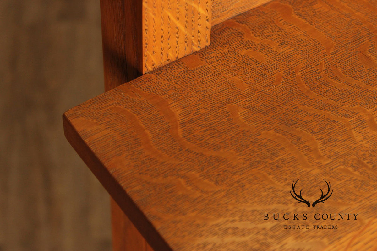 Warren Hile Studio Mission Oak Sideboard