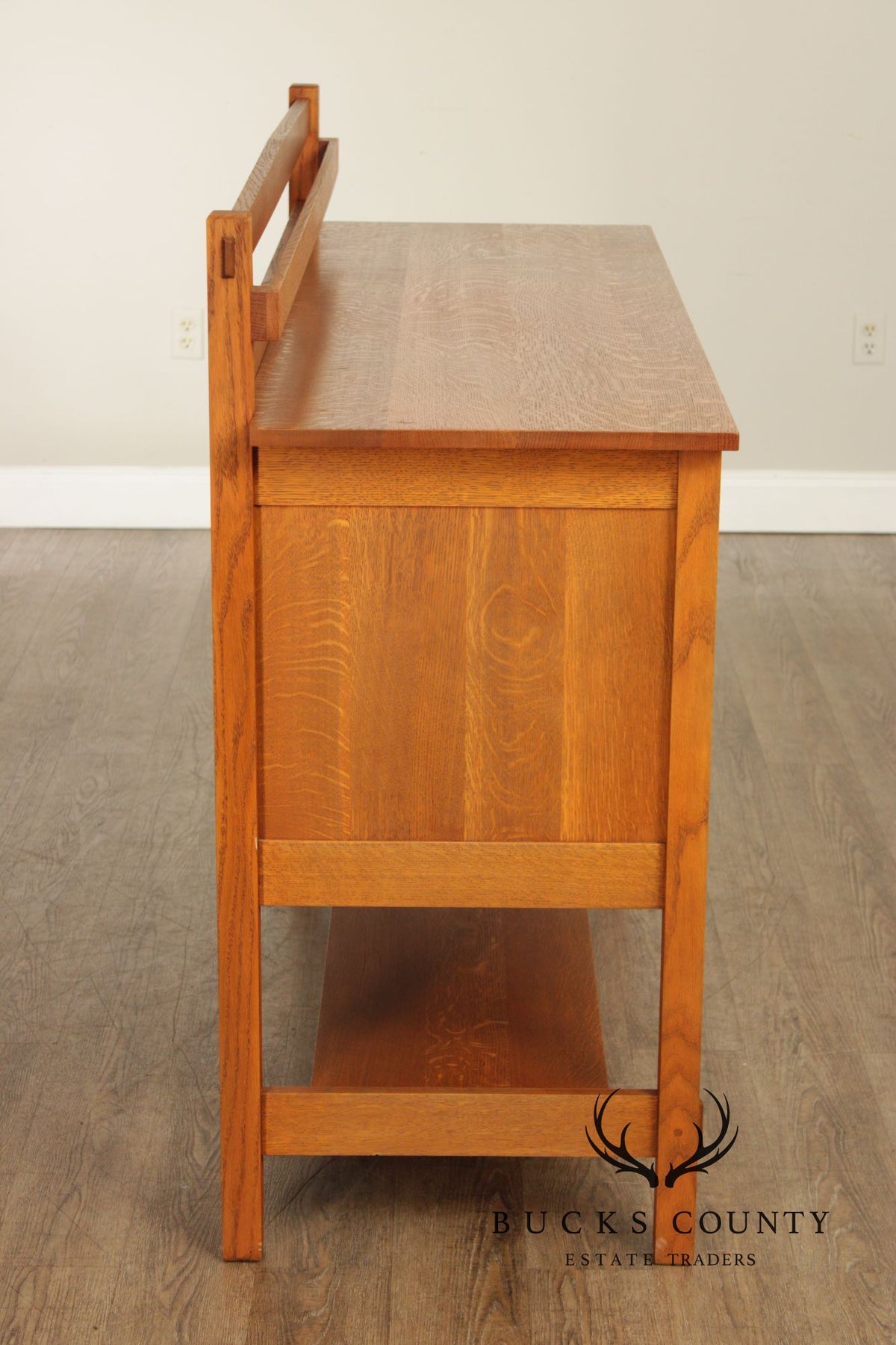 Warren Hile Studio Mission Oak Sideboard