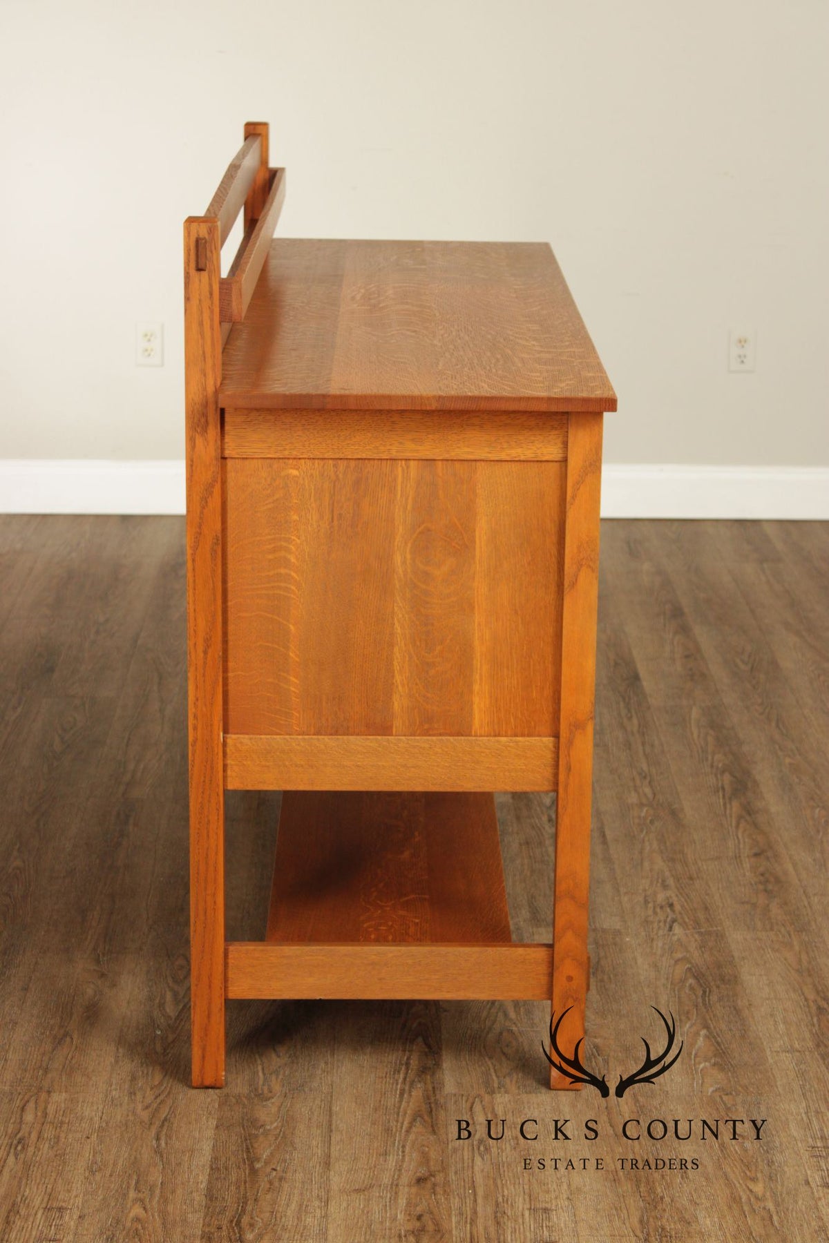 Warren Hile Studio Mission Oak Sideboard