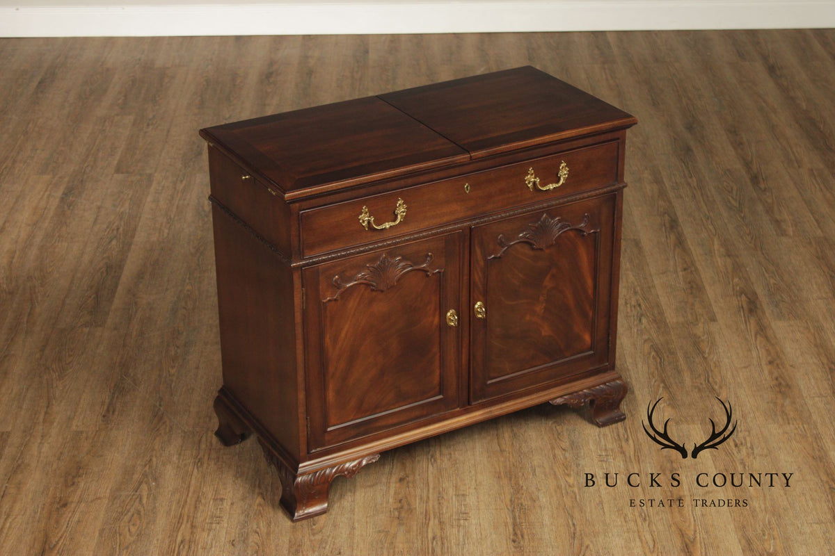 Henredon 'Rittenhouse Square' Mahogany Flip-Top Server