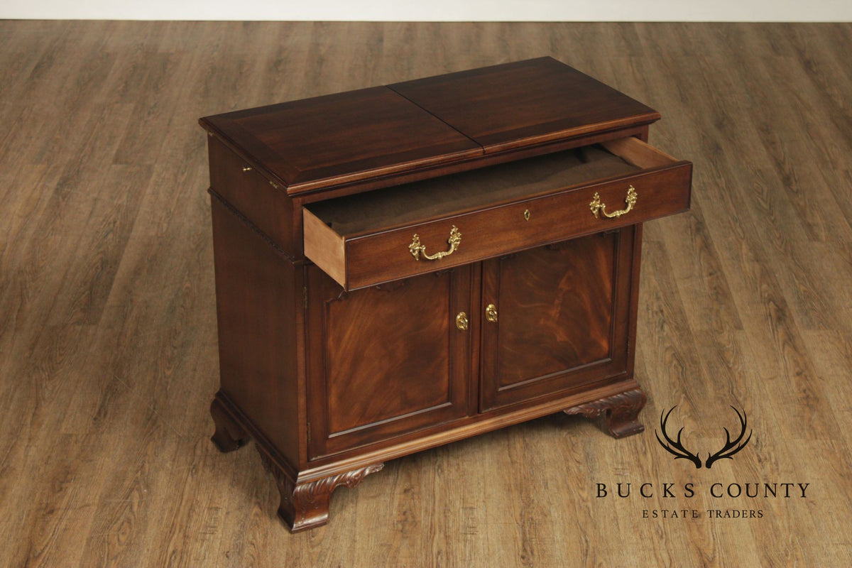 Henredon 'Rittenhouse Square' Mahogany Flip-Top Server