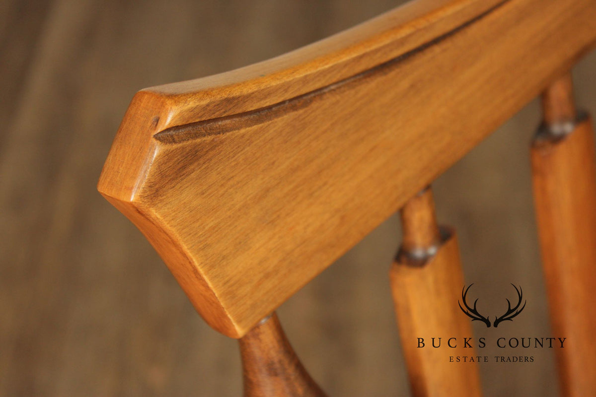 American Colonial Style Maple Bench