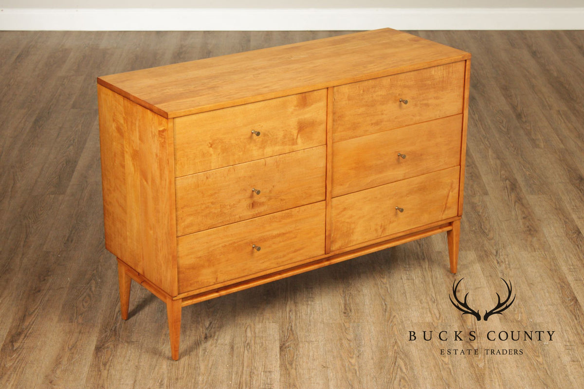 Paul McCobb Planner Group Mid Century Modern Six Drawer Chest
