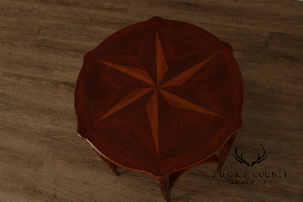 Butler 'Bainbridge' Inlaid Two-Tier Side Table