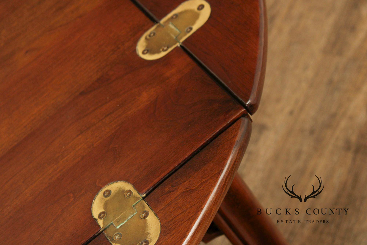 Chippendale Style Cherry Butler's Tray Table