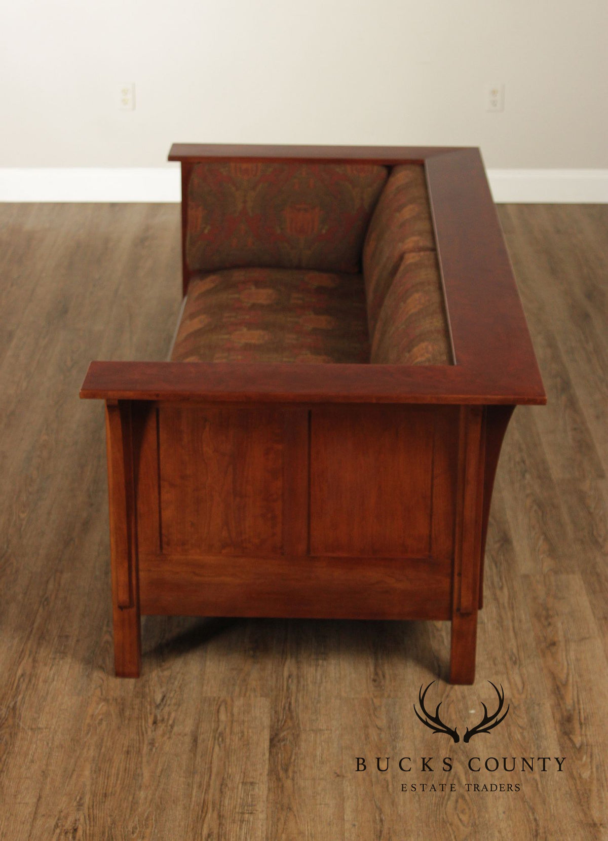 Stickley Mission Collection Cherry Prairie Settle