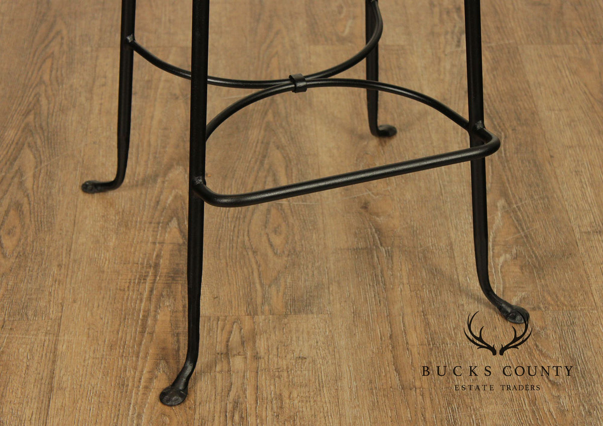 Charleston Forge Set of Three Swivel Bar Stools