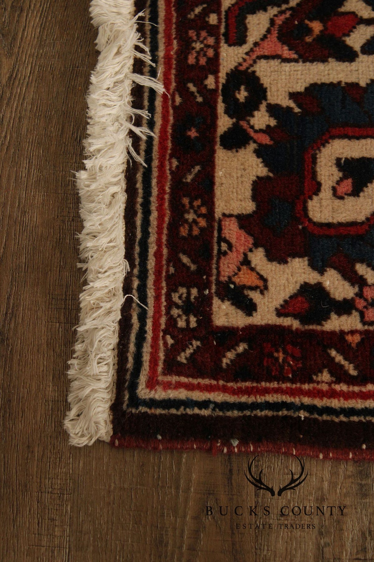 Vintage Persian Hand Knotted Heriz Area Rug 8' 9" x 11' 11"