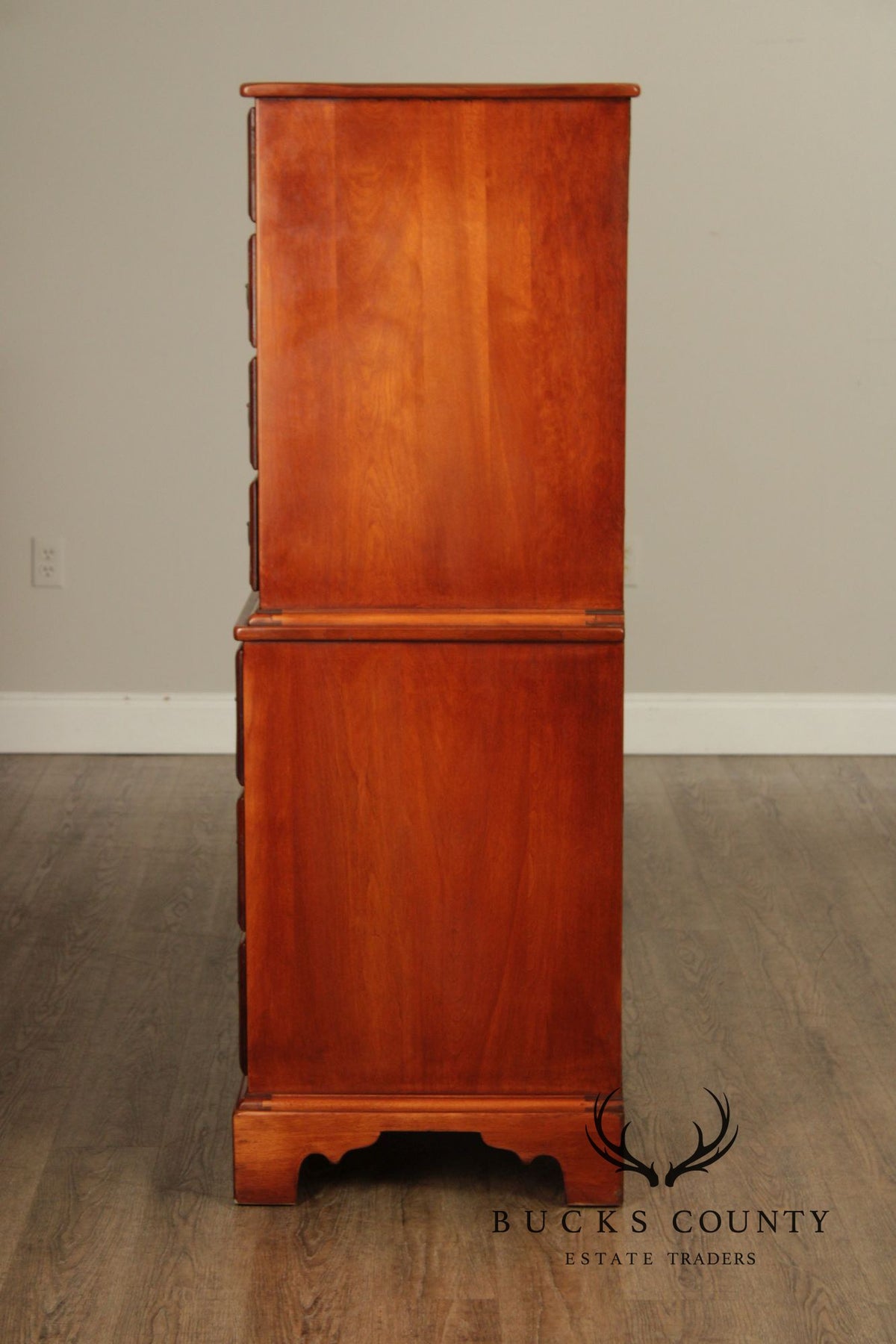 Cushman Colonial Creation Vintage Maple High Chest
