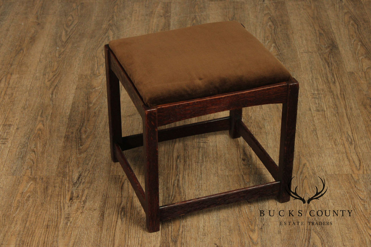 Grand Rapids Bookcase & Chair Co. Antique Mission Oak Stool