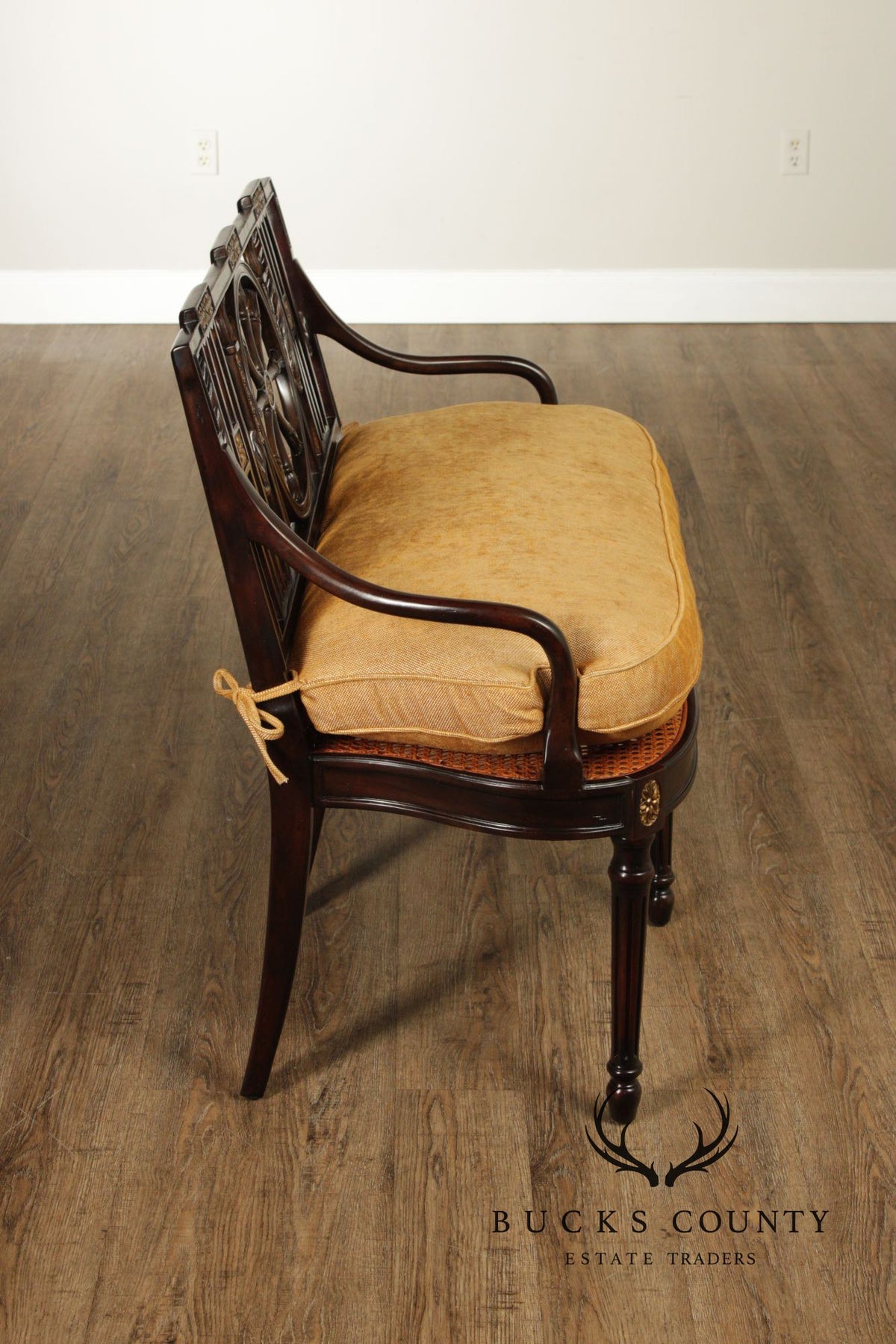 Theodore Alexander Neoclassical Style Settee