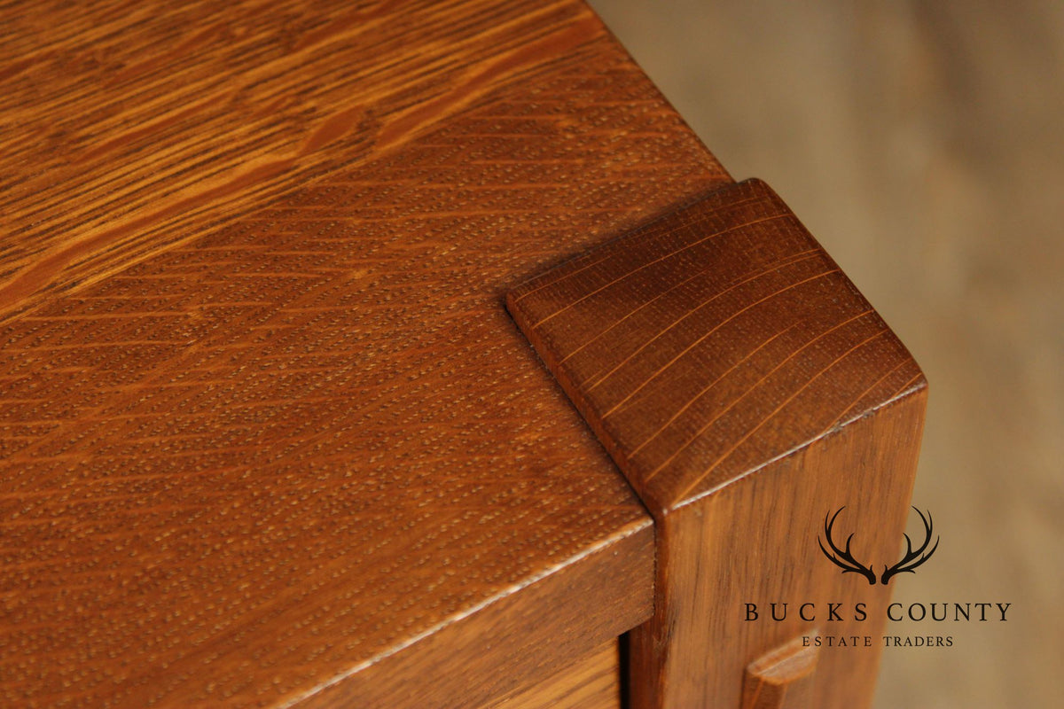 Stickley Mission Collection Oak One-Drawer Nightstand